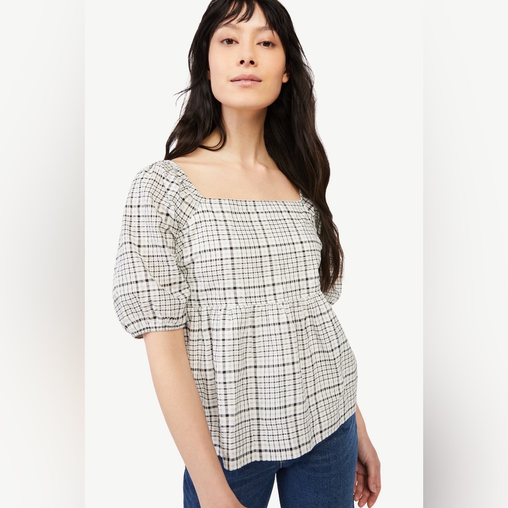 Free Assembly Women's Puff Sleeve Top